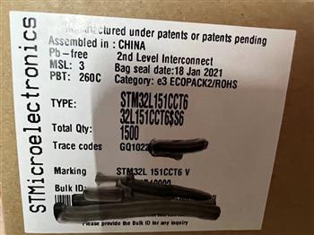 STM32L151CCT6 Product Pictures