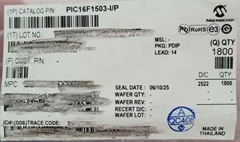 PIC16F1503-I/SL Product Pictures